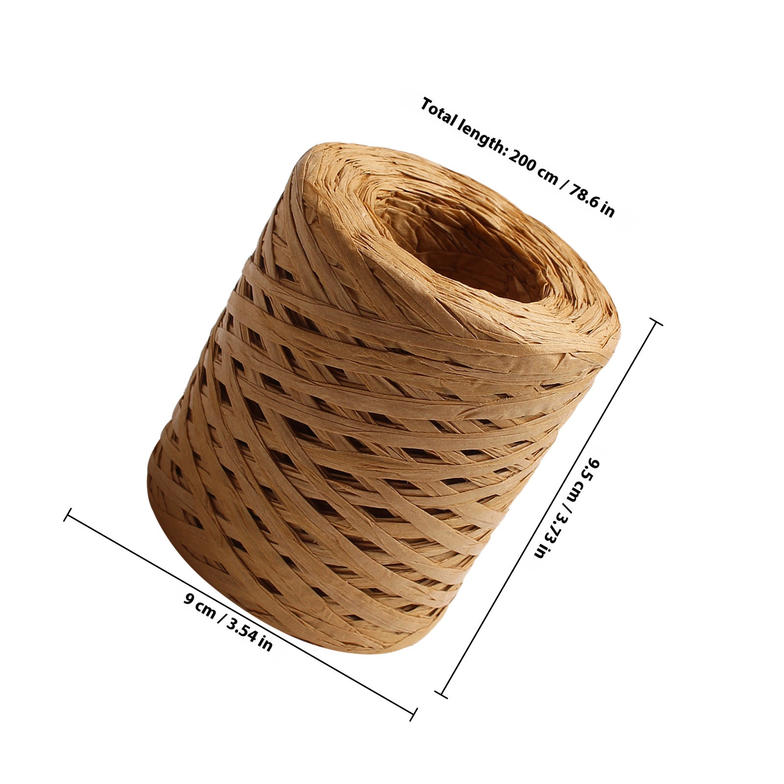 1 Roll Raffia Paper Rope Handw - Crochet Bag Raffia recension och pris