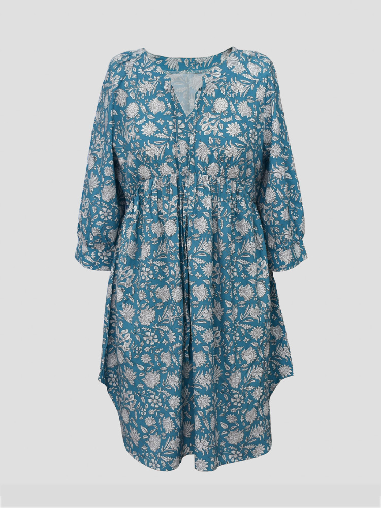 Plus size women's bohemian sty - Romper Floral Print recension och pris