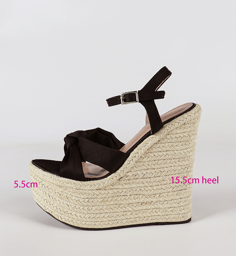 LIHUAMAO 15.5cm Heel Pumps Wom - Wedge Espadrille Women recension och pris